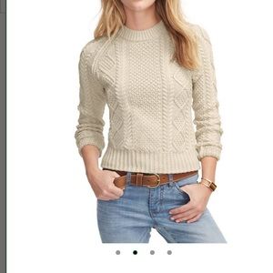 New fisherman’s sweater